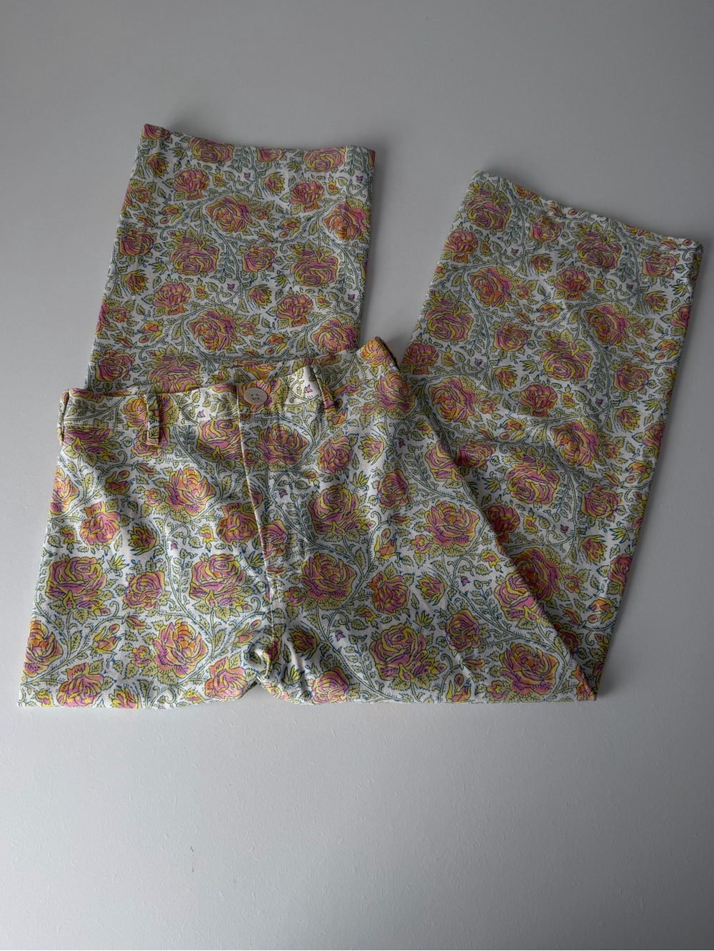 SZ Blockprints Wide Leg Patterned Pants